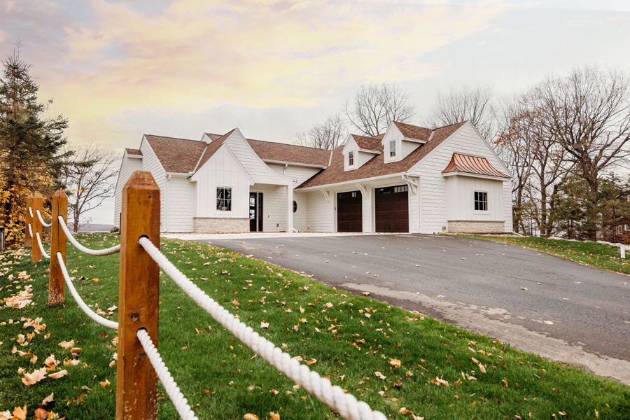 LAKE HOME EXTERIOR